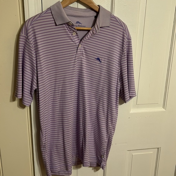 Tommy Bahama collard shirt. Size Medium - Picture 2 of 2